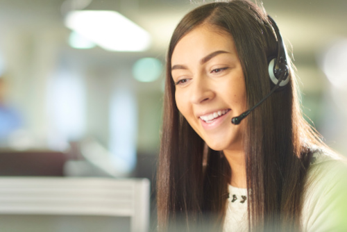 We Are Group customer service consultant supporting a debt-counselling caller